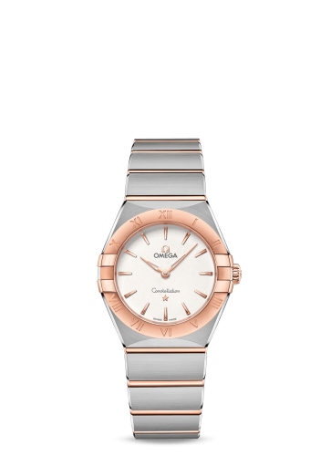 Omega Constellation Manhattan 28 Quartz Stainless Steel / Sedna Gold / Silver